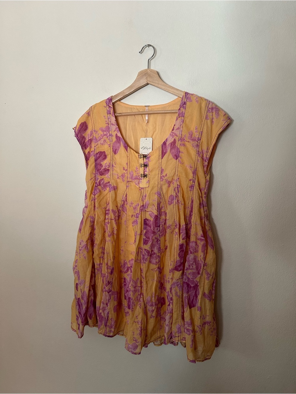 BNWT Free People floral mini dress